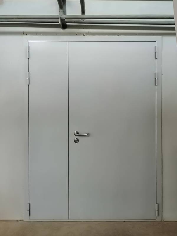 Полуторопольная дверь, фото снаружи (ММП им. В. В. Чернышёва) Полуторопольная дверь, фото снаружи (ММП им. В. В. Чернышёва)